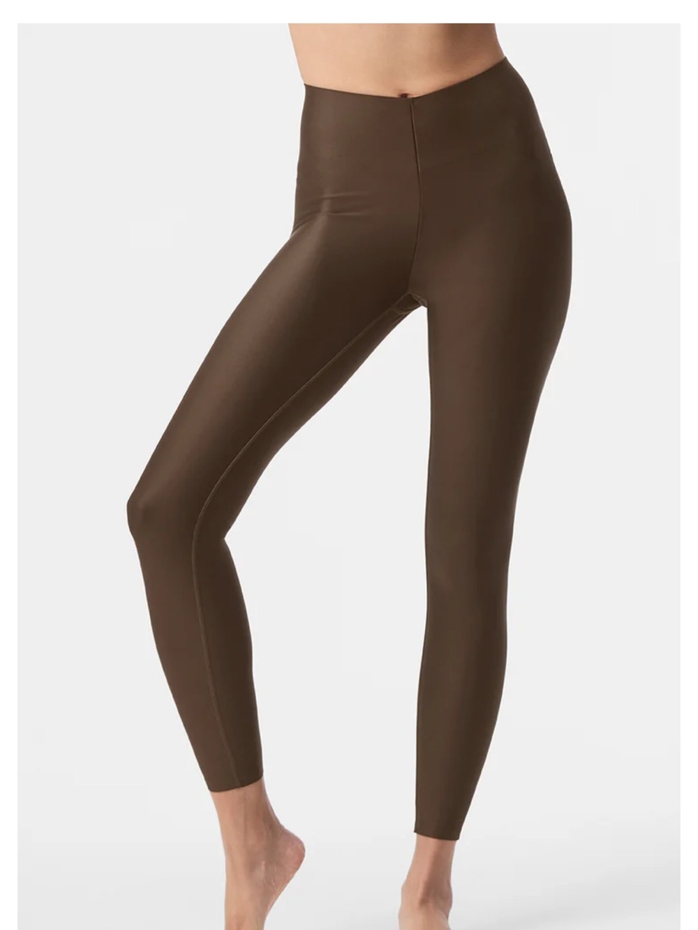 ALO Yoga High-Waist Brown Leggings